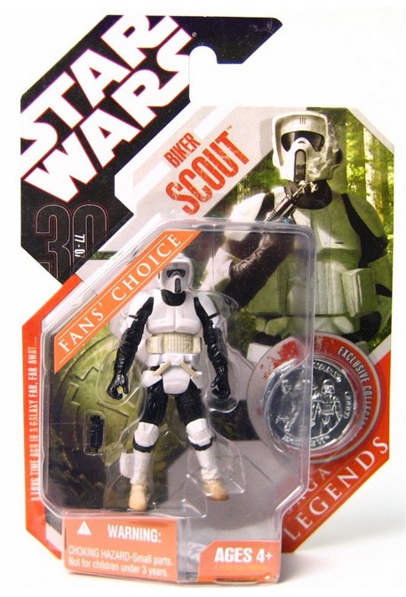 Star Wars 30th Anniversary Saga Legends Fan's Choice Biker Scout Figure #25