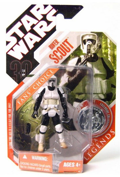 Star Wars 30th Anniversary Saga Legends Fan's Choice Biker Scout Figure #25