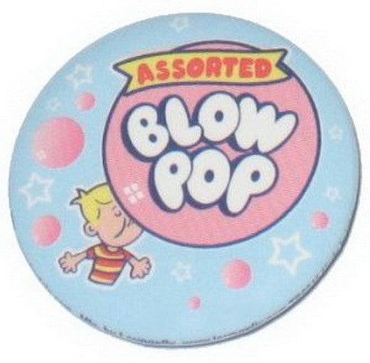 Tootsie Roll Assorted Blow Pop Blue Button