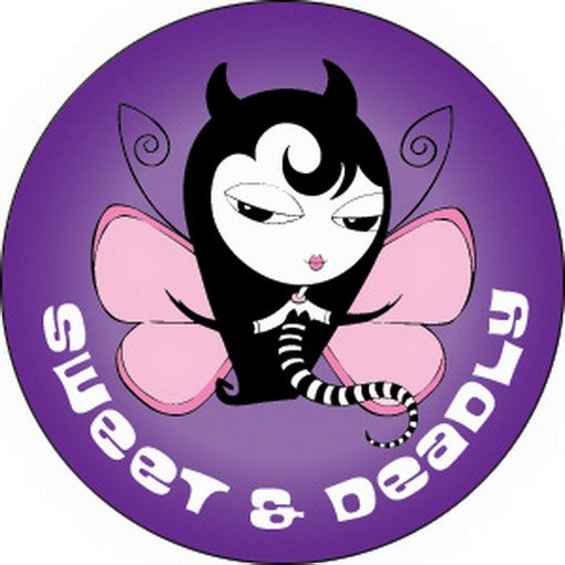 Lil She Creatures Sweet & Deadly Button B-LSC-0001