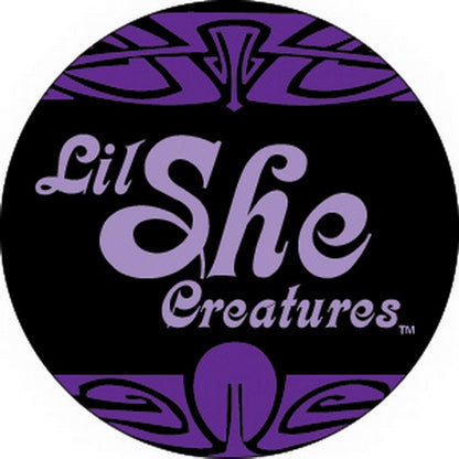 Lil She Creatures Logo Button B-LSC-0011