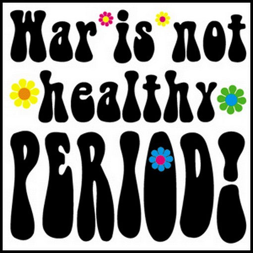 War Is Not Healthy Mini Magnet BM-0053