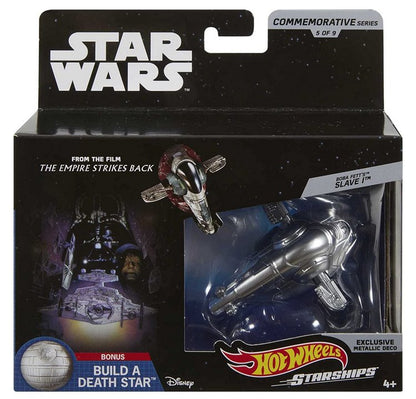 Star Wars Hot Wheels Commemorative Series (2018) Boba Fett's Slave I Starship Toy 5/9
