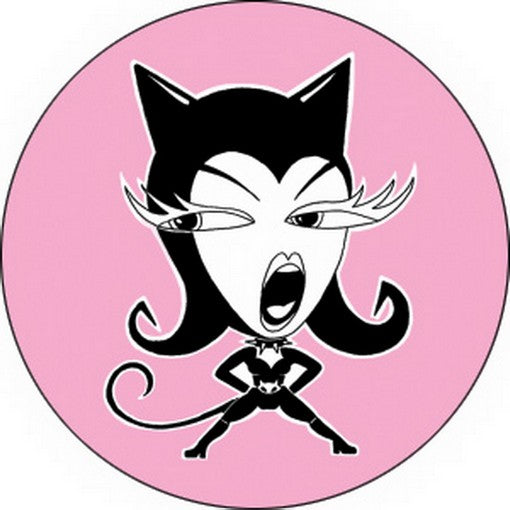 Ultra Vixen Cat Woman Button B-UV-0002