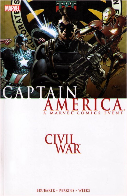 Marvel Comics Captain America Civil War Graphic Novel Paperback Book