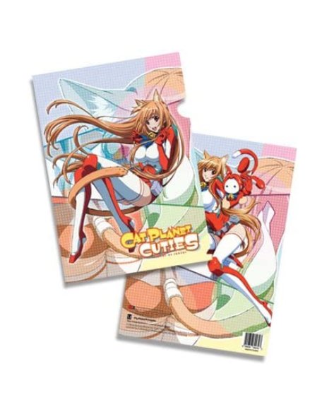 Cat Planet Cuties Eris & Assist-A-Roid Anime File Folder GE-89230