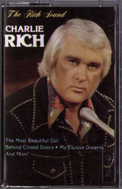 Charlie Rich The Rich Sound Vintage (1984) Audio Cassette Tape