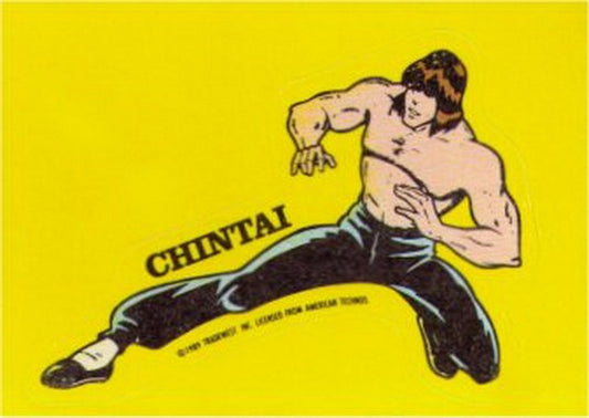 Nintendo Double Dragon Chintai Topps Sticker