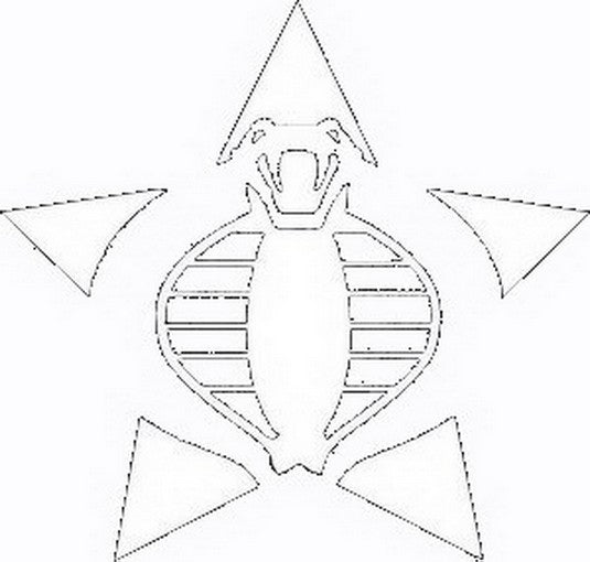 GI Joe Cobra Window Decal Sticker