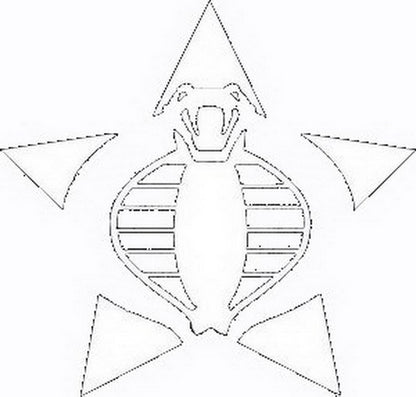 GI Joe Cobra Window Decal Sticker