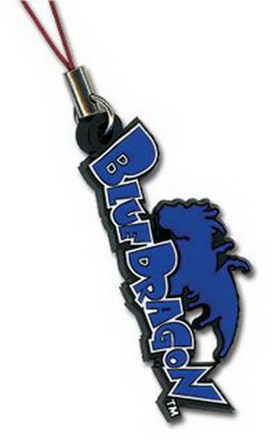 Blue Dragon Anime Cell Phone Charm Strap Keychain GE-8175