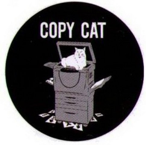 Copy Cat Snorg Button SB4436