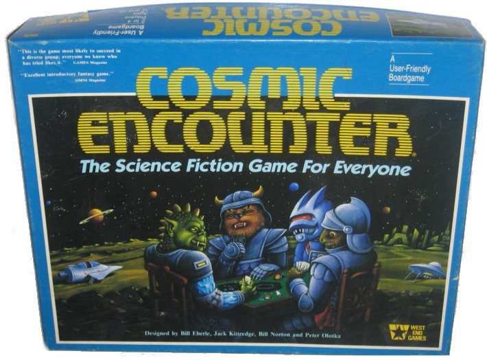 Cosmic Encounter West End Games (1986) Vintage Sci-Fi Game - Complete!