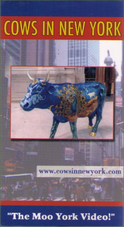 Cows In New York The Moo York Video VHS Tape