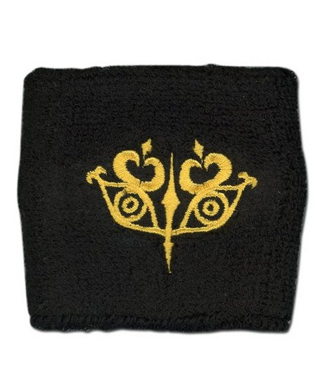 Gankutsuou Cristo Head Mark Black Anime Wristband GE-8053