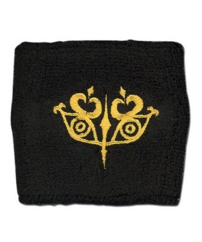 Gankutsuou Cristo Head Mark Black Anime Wristband GE-8053