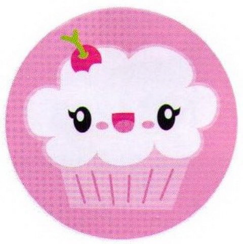 Bored Inc. Cupcake Button BB4004