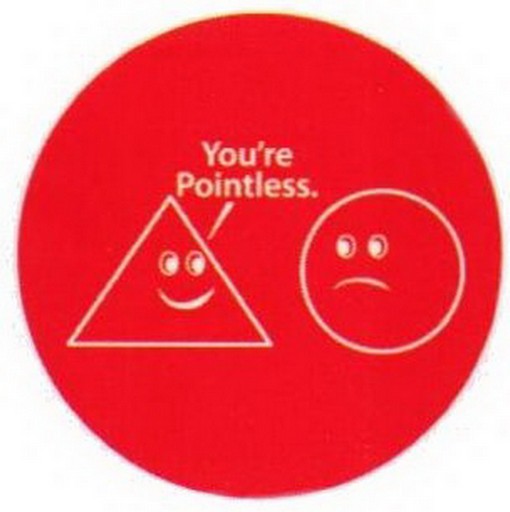 Shapes Your Pointless Button RB4584