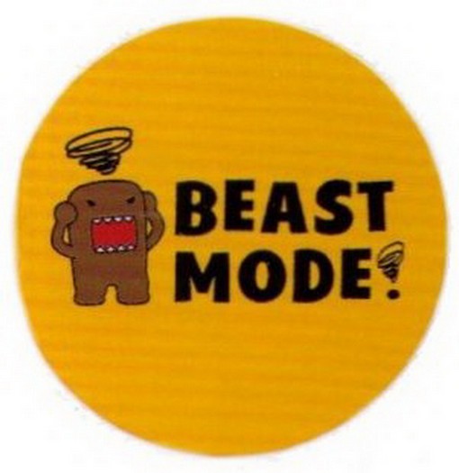 Domo-Kun Beast Mode Button DB4621