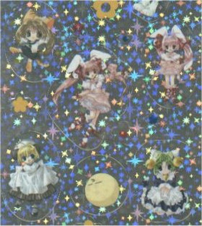 Di Gi Charat Hologram Blue Sticker Sheet