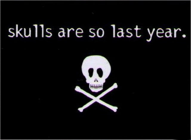 Skulls Are So Last Year Magnet DM2205