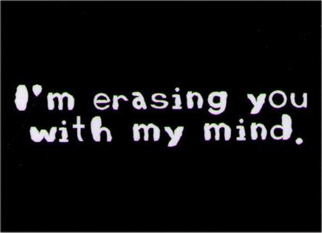 I'm Erasing You With My Mind Magnet DM2212