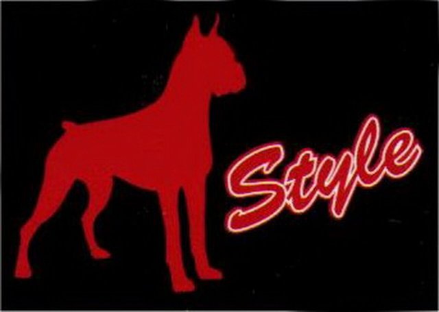 Doggie Style Black Magnet RM2663