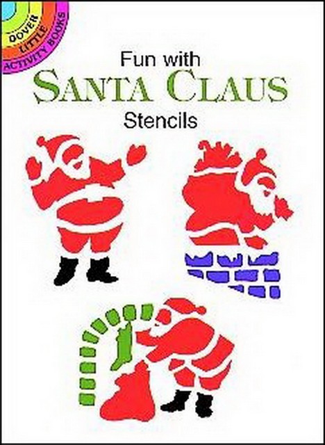 Fun with Santa Claus Stencil Set - 6 Stencils