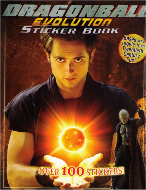 Dragon Ball Evolution Goku Piccolo Movie Sticker Book 27200