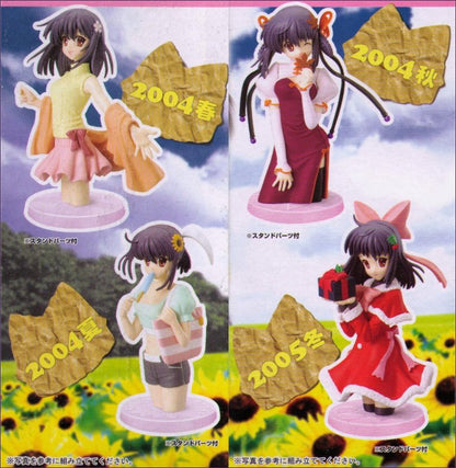 Naru Nanao Bandai Japan (2005) Anime Trading Figure Set - (4 Figures)