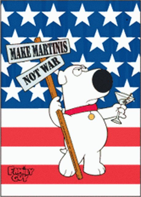 Family Guy Make Martinis Magnet FM2058