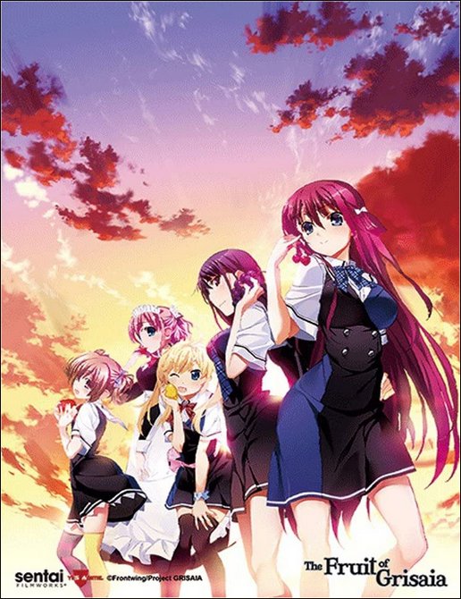 The Fruit Of Grisaia Anime 3D Lenticular 9 x 12" Framed Wall Art Poster