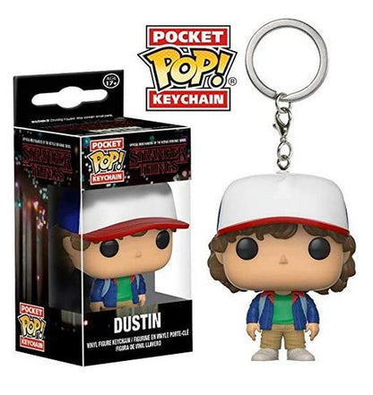 Stranger Things Dustin Funko POP! Keychain