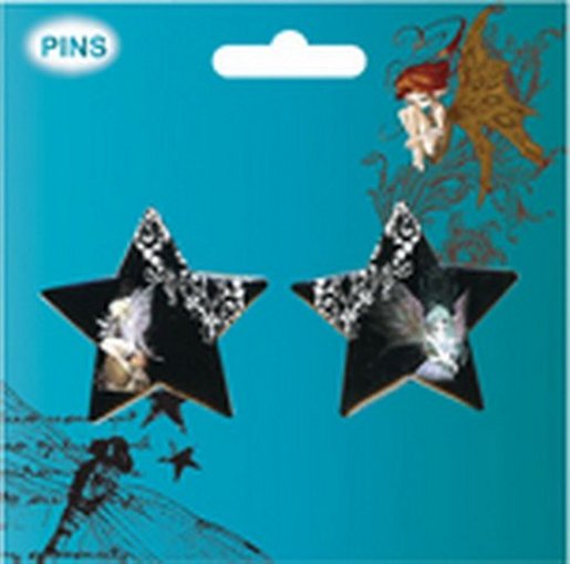 Fairy Star Shaped Anime Pin Set GE-7354
