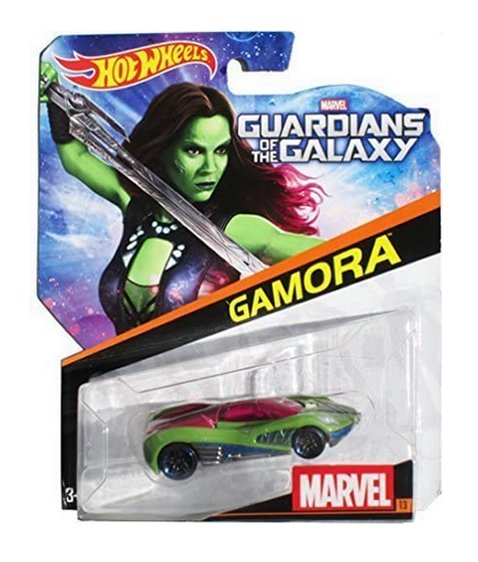 Marvel Guardians of The Galaxy Gamora (2014) Hot Wheels Toy Car #13
