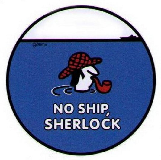Grimm No Ship Sherlock Button GB1468