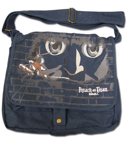 Attack On Titan Eren & Titan Anime Messenger Bag GE-11718