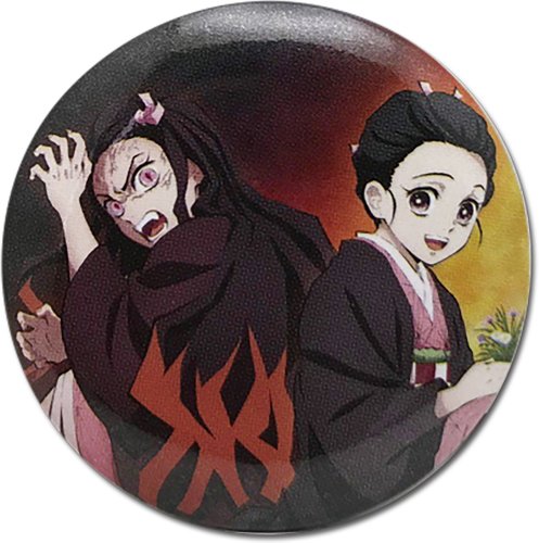 Demon Slayer Nezuko Anime Button GE-15018