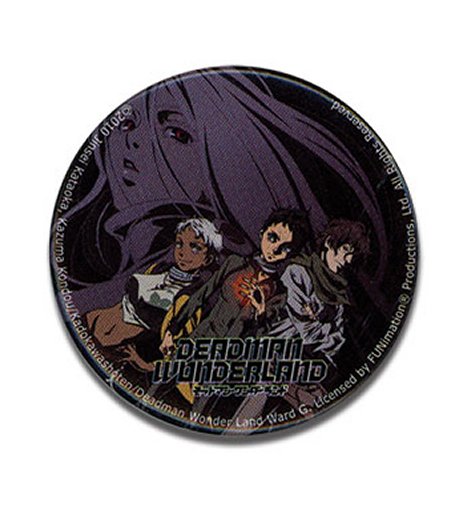 Deadman Wonderland Group Licensed Anime Button GE-16042