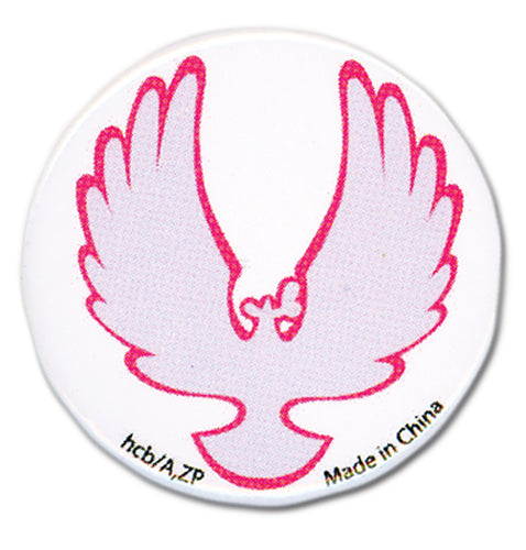 World Conquest Zvezda White Light Anime 1.25" Button GE-16290