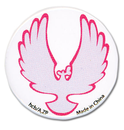 World Conquest Zvezda White Light Anime 1.25" Button GE-16290