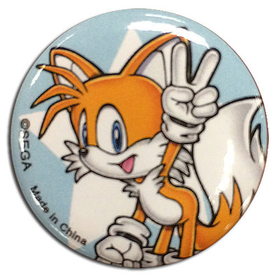 Sonic The Hedgehog Tails Video Game 1.25" Button GE-16362