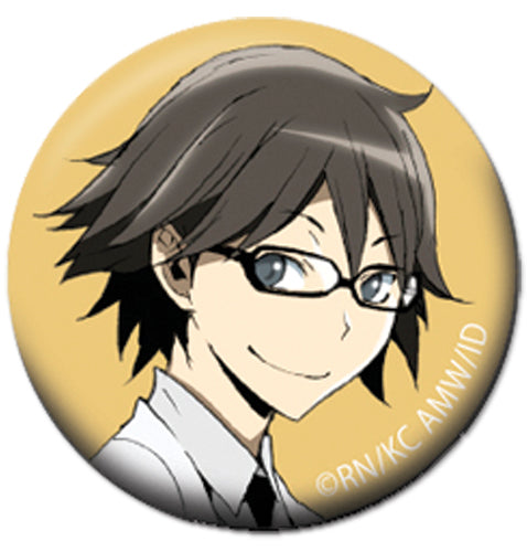 Durarara!! X2 Shinra Licensed Anime Button GE-16501