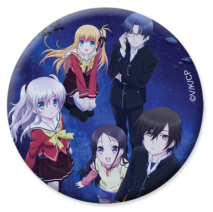 Charlotte Key Art Anime Button GE-16623