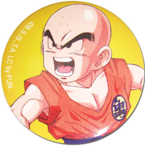Dragon Ball Z Krillin Licensed Anime Button GE-16654