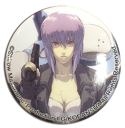 Ghost In The Shell Motoko w/ Tachikoma Anime 1.25" Button GE-16749