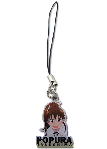 Wagnaria!! Popura Anime PVC Cell Phone Charm Keychain GE-17076