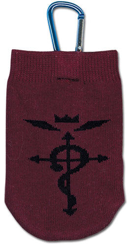 Fullmetal Alchemist Brotherhood Logo Anime Knitted Cell Phone Bag GE-17117