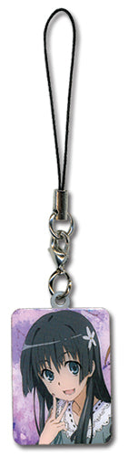 A Certain Scientific Railgun Saten Anime Cell Phone Charm Keychain GE-17171