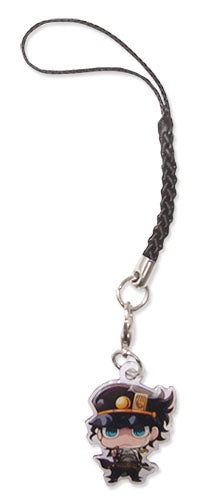 JoJo's Bizarre Adventure Jotaro Anime Cell Phone Charm Keychain GE-17424